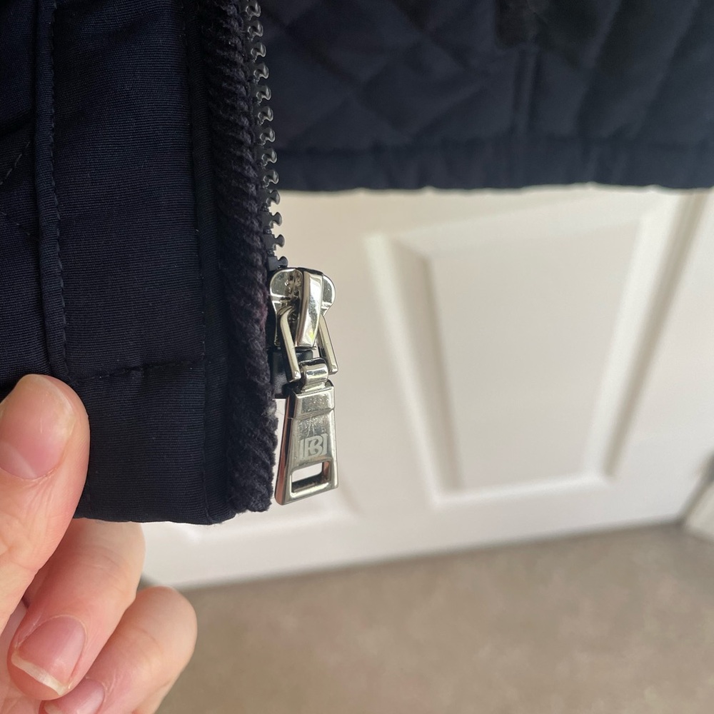 Quilted Navy Jacket
